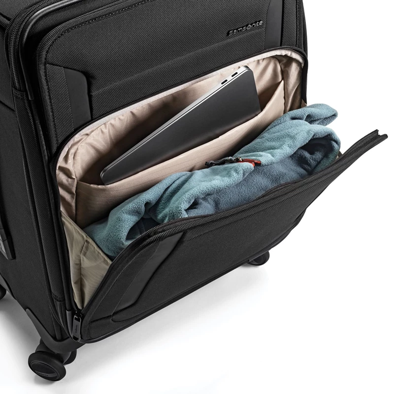 Samsonite Armage II Large Expandable Spinner Weichgepäck Schwarz | HN6245170