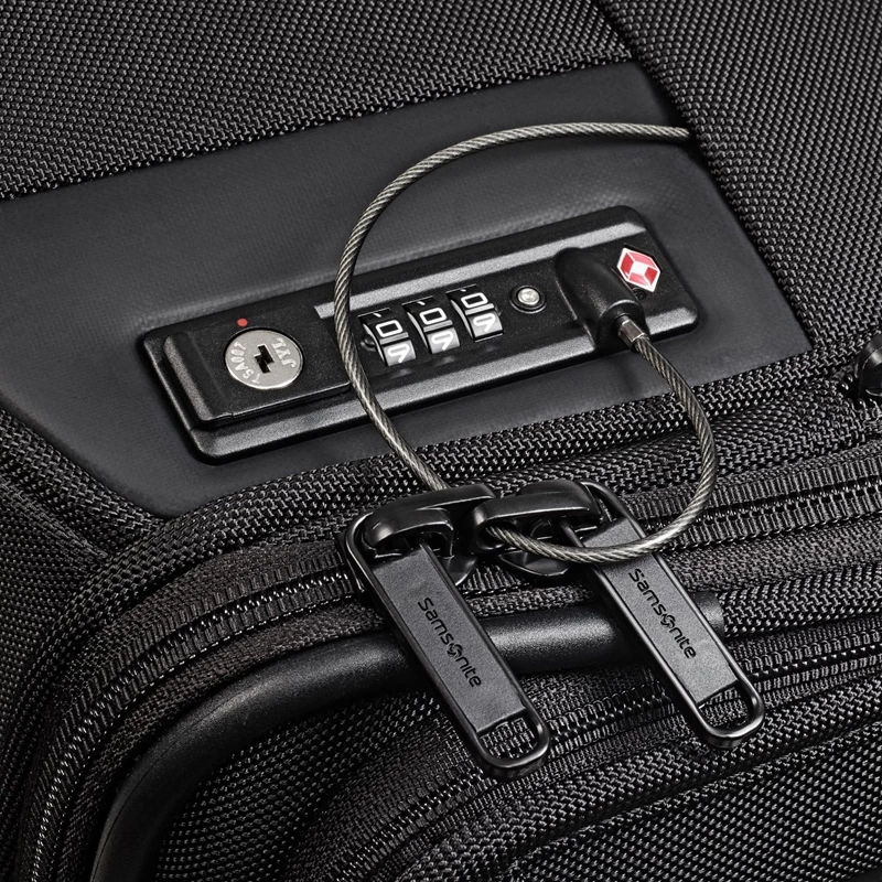 Samsonite Armage II Large Expandable Spinner Weichgepäck Schwarz | HN6245170
