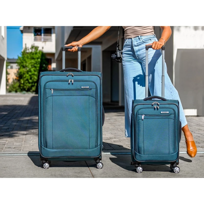 Samsonite Atrium Carry-On Spinner Handgepäck Koffer Blau | WP0439126