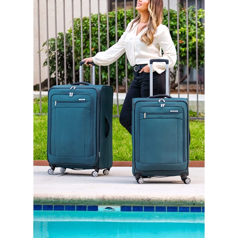 Samsonite Atrium Medium Spinner Weichgepäck Schwarz | WX7620843