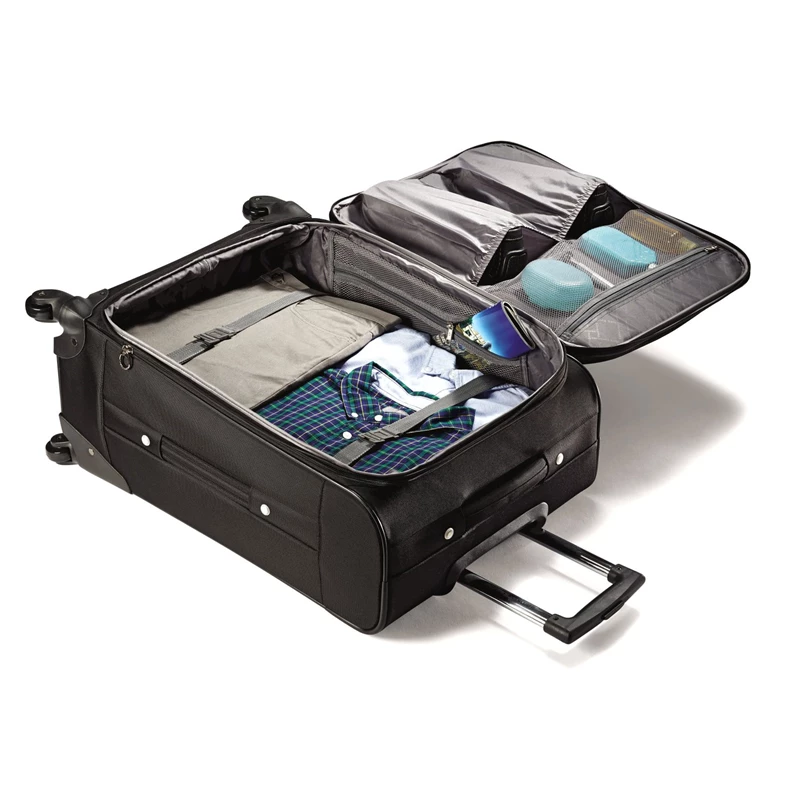 Samsonite Bartlett Large Spinner Weichgepäck Schwarz | QI3625981