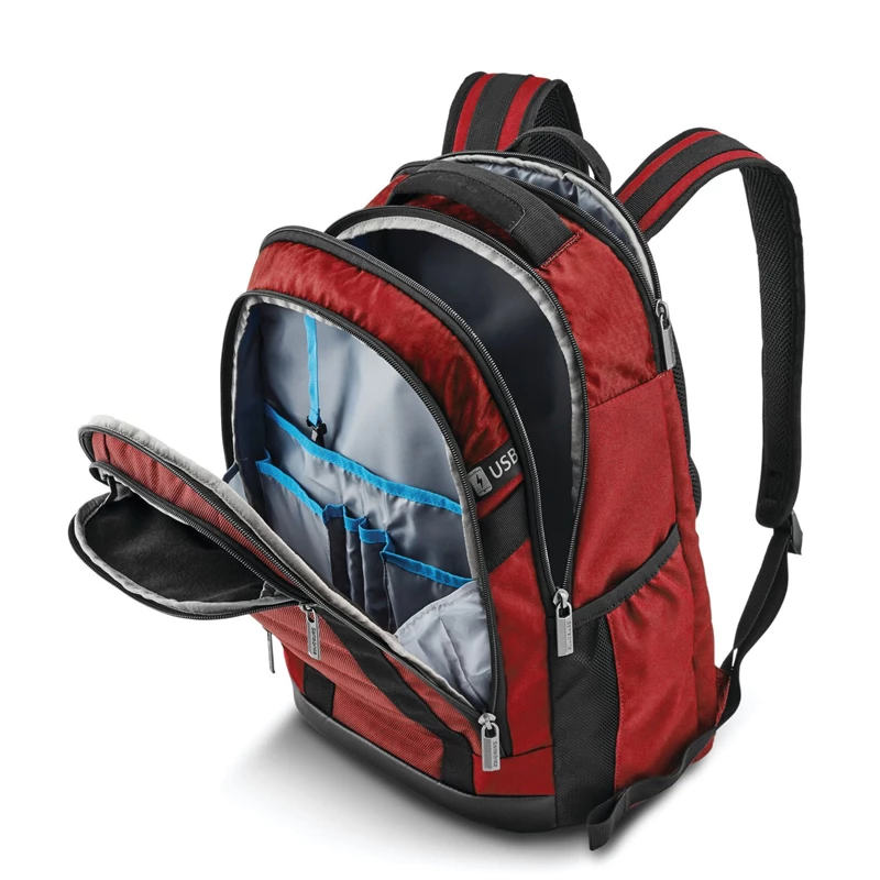 Samsonite Carrier GSD Backpack Laptop Rucksack Rot | QC7523410