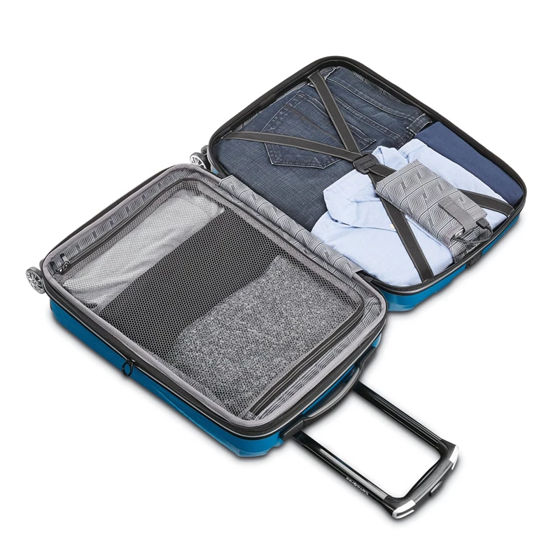 Samsonite Centric 2 Carry-On Spinner Handgepäck Koffer Blau | EY0561743