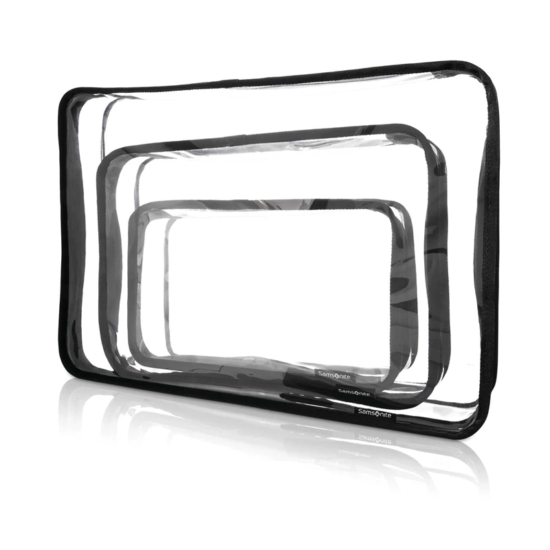 Samsonite Go Clear 3PC Packing Cubes Verpackungsorganisation Clear | HT0862537