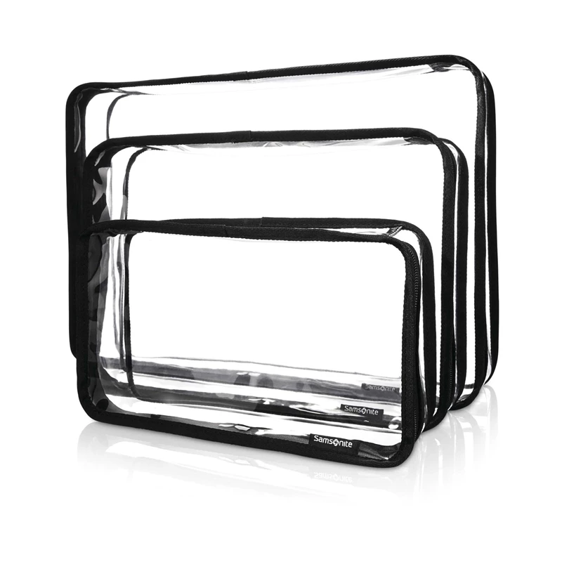 Samsonite Go Clear 3PC Packing Cubes Verpackungsorganisation Clear | HT0862537