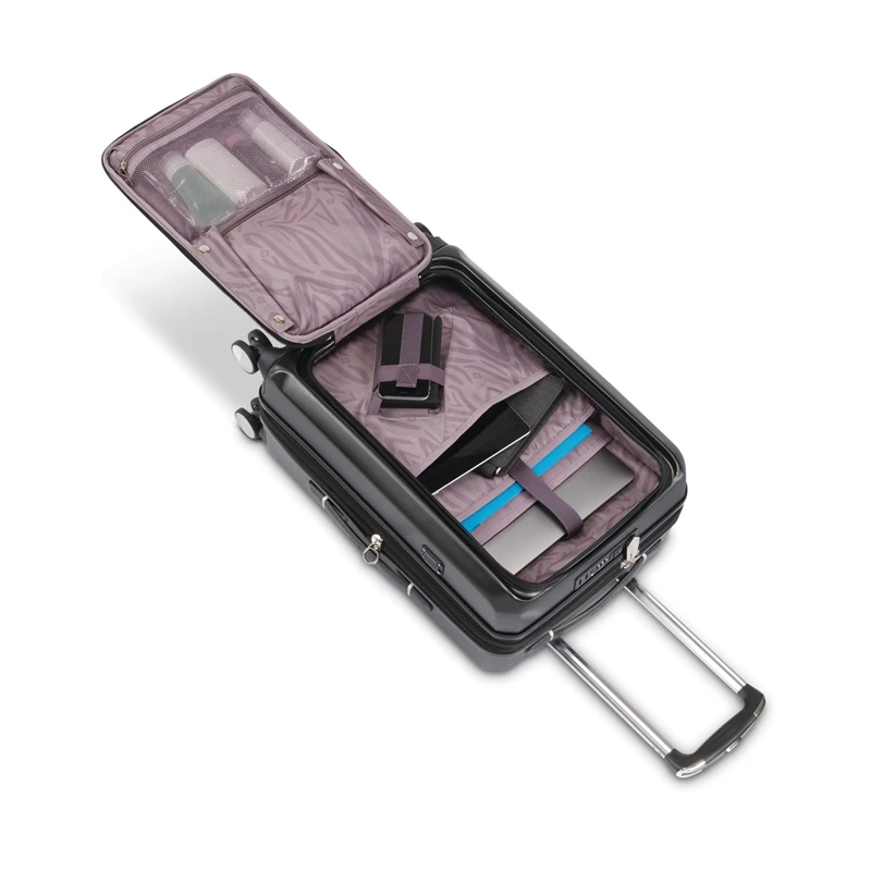 Samsonite Just Right Carry-On Spinner Handgepäck Koffer Graphite | VQ5764381