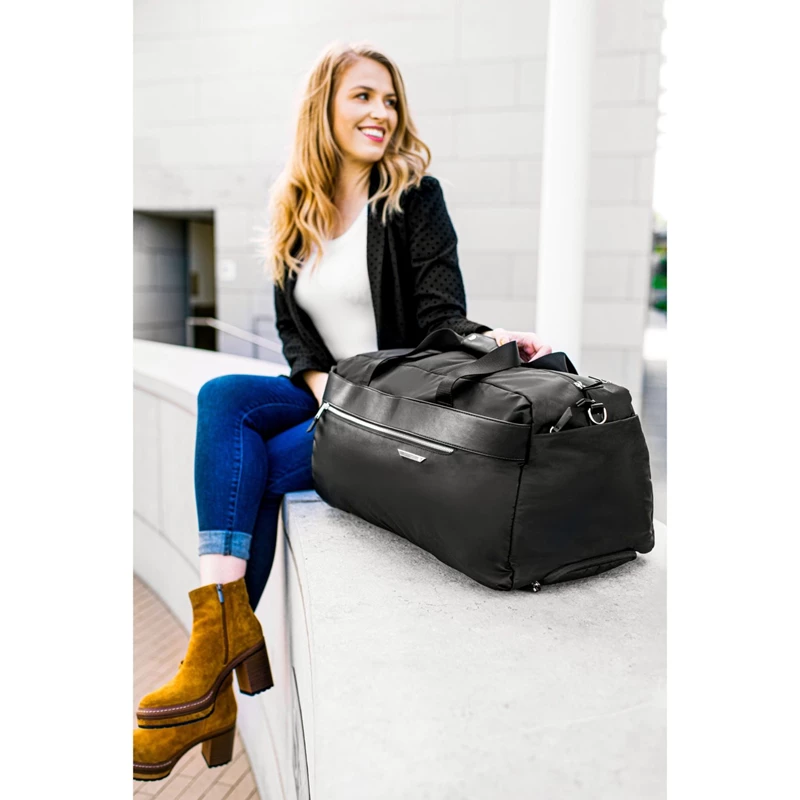 Samsonite Just Right Weekend Wheeled Duffel Weichgepäck Schwarz | IZ4691827