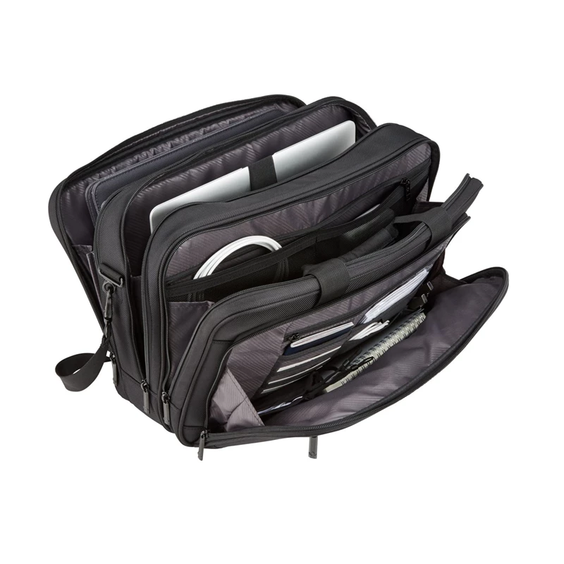 Samsonite Klassische Business 2.0 3 Compartment Brief Businesstaschen Schwarz | OI3218709