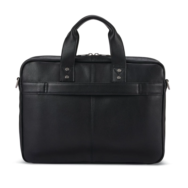 Samsonite Klassische Leder Slim Brief Businesstaschen Schwarz | LO9865437