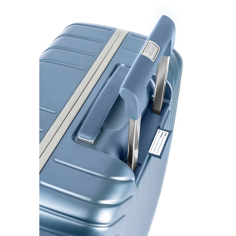 Samsonite Lite-Frame Checked Spinner Reisegepäck Blau | ZA0749231