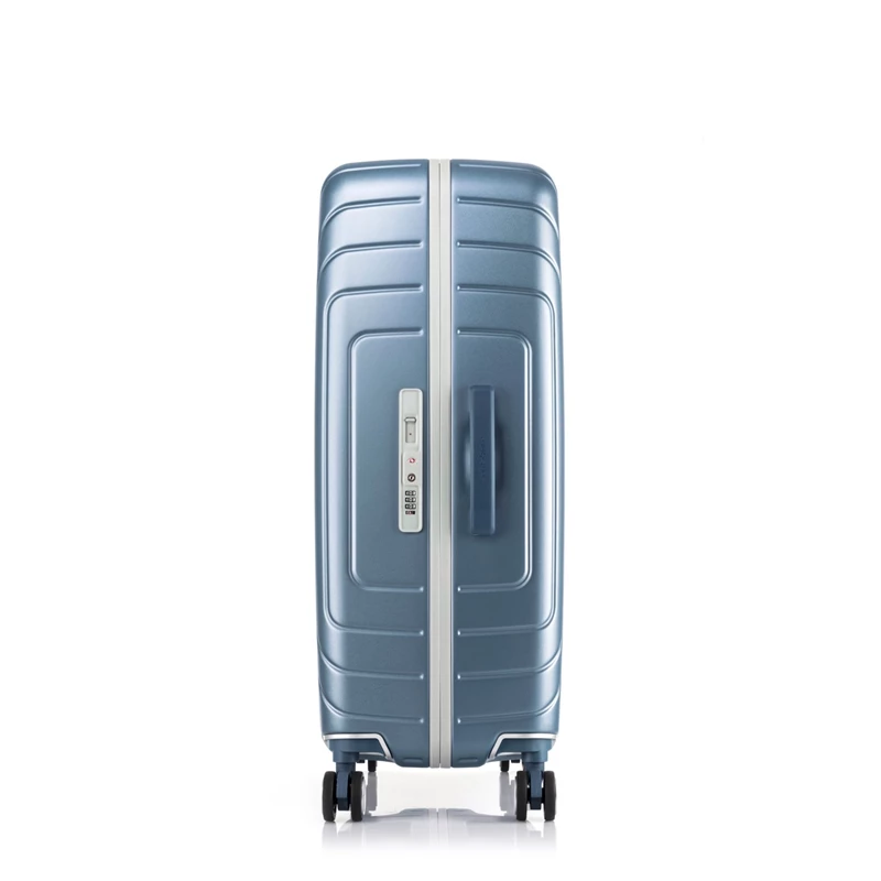 Samsonite Lite-Frame Checked Spinner Reisegepäck Blau | ZA0749231