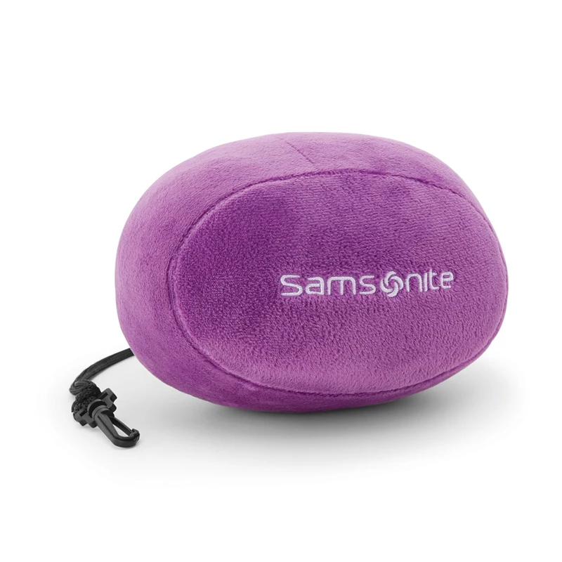 Samsonite Memory Foam Pillow w/Pouch Reisekomfort Ultraviolet | NI6015483
