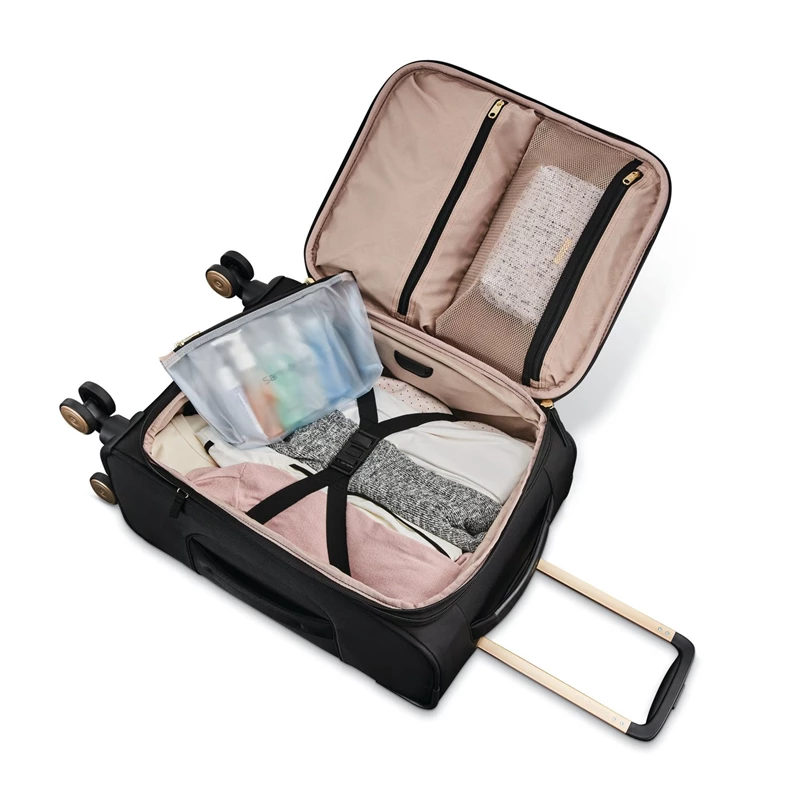 Samsonite Mobile Solution Carry-On Expandable Spinner Handgepäck Koffer Schwarz | UT4801963