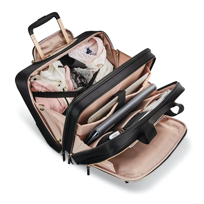 Samsonite Mobile Solution Upright Wheeled Mobile Office Aktentasche Mit Rollen Schwarz | FC1043965