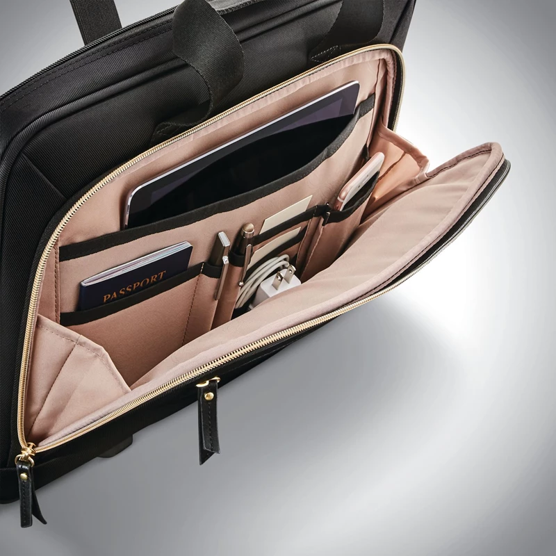Samsonite Mobile Solution Upright Wheeled Mobile Office Aktentasche Mit Rollen Schwarz | FC1043965