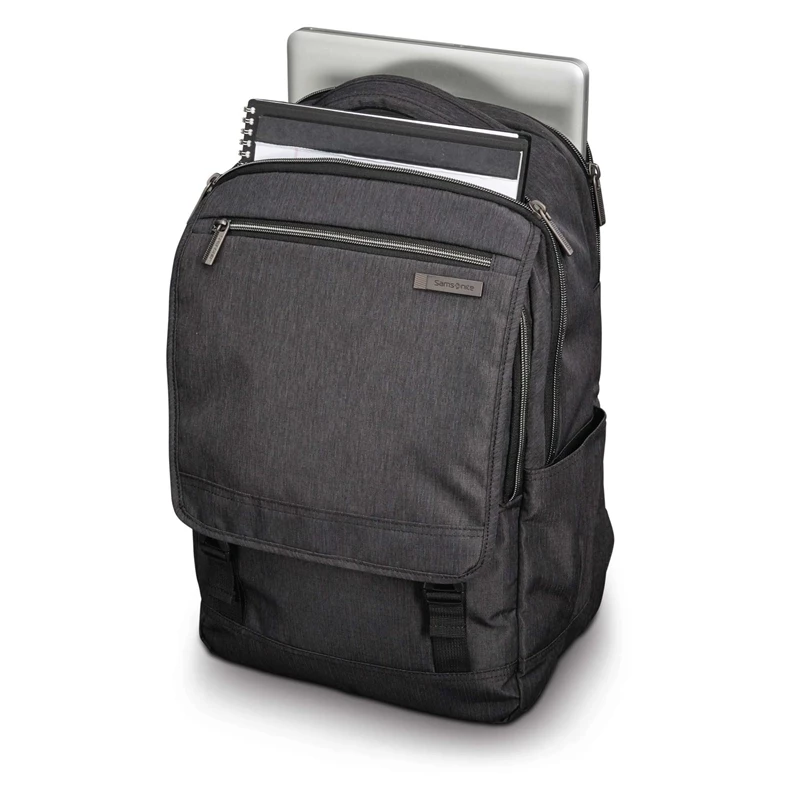 Samsonite Modern Utility Paracycle Backpack Laptop Rucksack Charcoal Heather/Charcoal | CW8905263