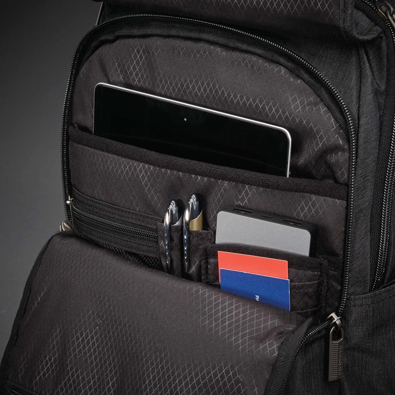 Samsonite Modern Utility Paracycle Backpack Laptop Rucksack Charcoal Heather/Charcoal | CW8905263