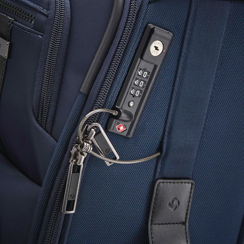 Samsonite NuRoad Carry-On Spinner Weichgepäck Navy/Gunmetal | CU2394658