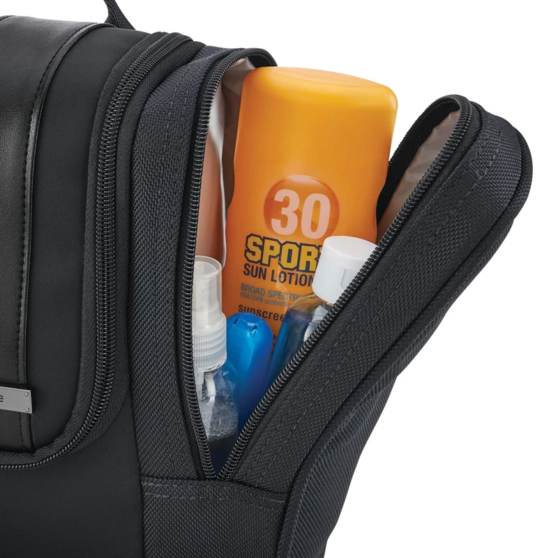 Samsonite NuRoad Hanging Travel Kit Toilettenartikel & Kosmetiksets Black/Gunmetal | XI7301248