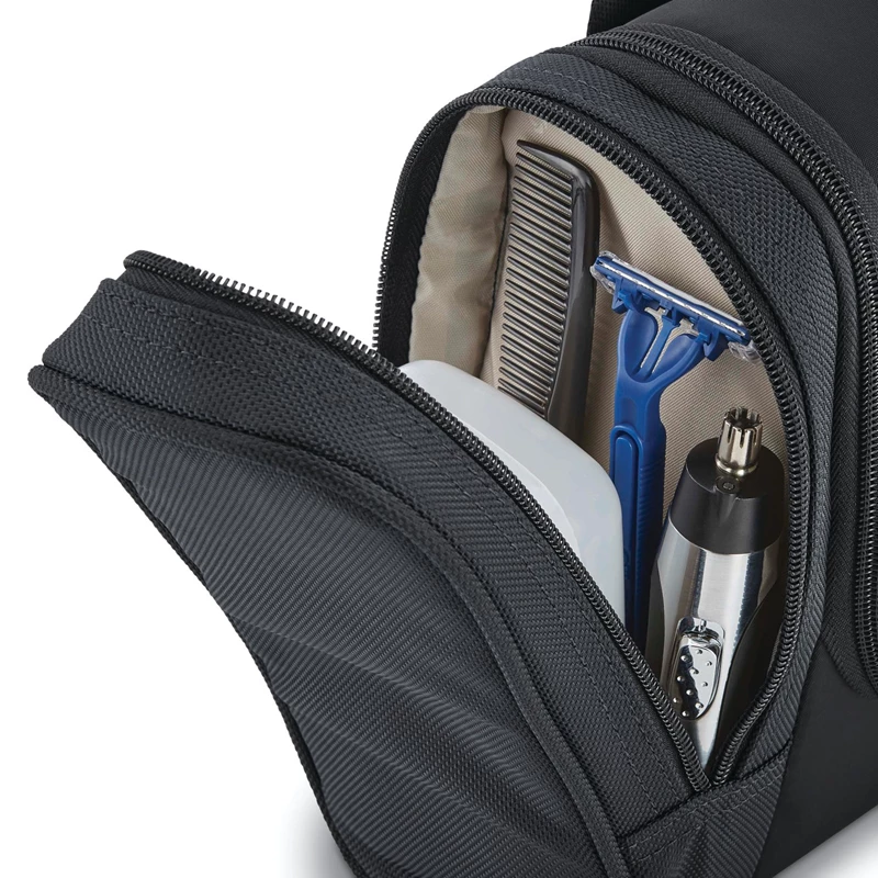 Samsonite NuRoad Hanging Travel Kit Toilettenartikel & Kosmetiksets Black/Gunmetal | XI7301248