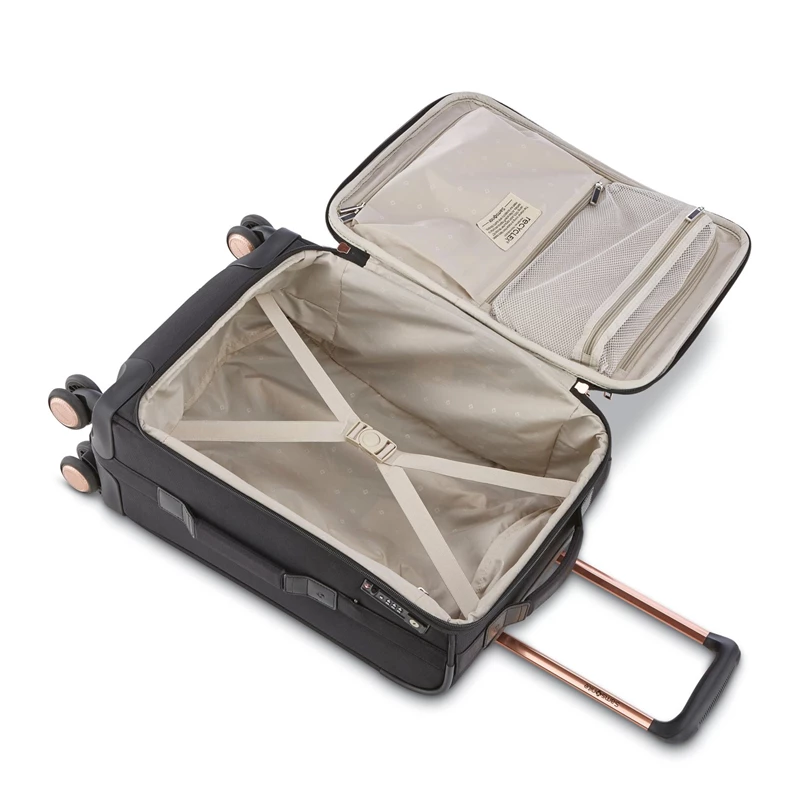 Samsonite NuRoad Ladies Carry-On Spinner Weichgepäck Gold | GA2593601