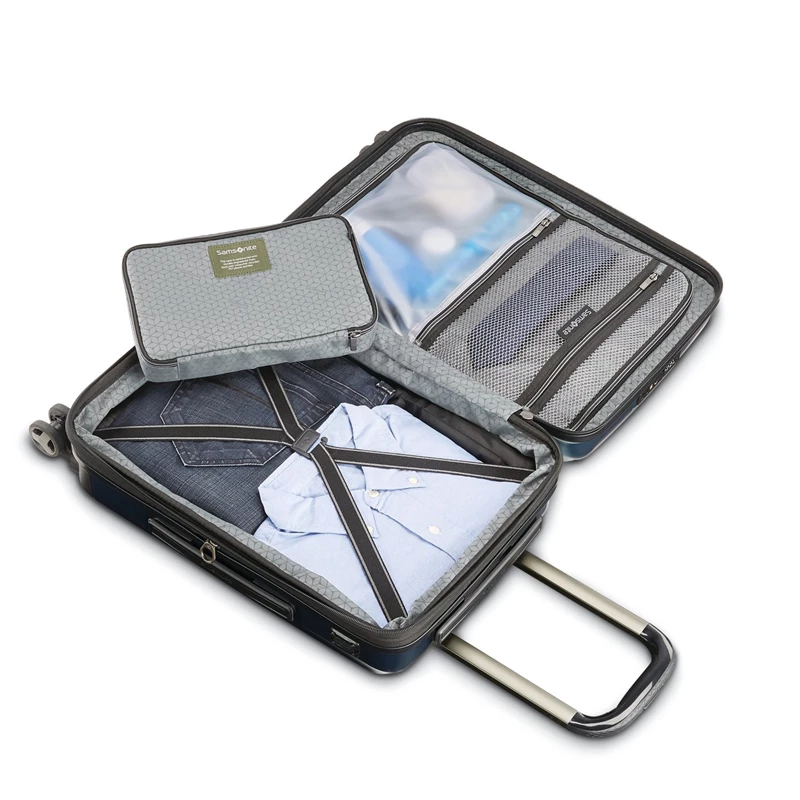 Samsonite Octiv Carry-On Spinner Handgepäck Koffer Schwarz | UY5401369