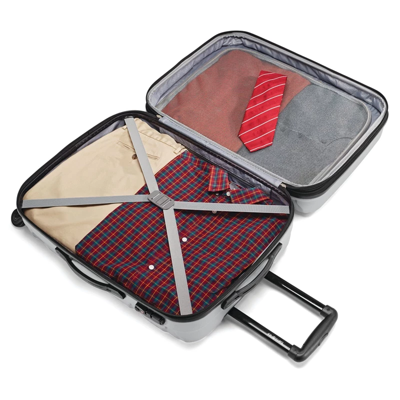 Samsonite Omni PC Medium Spinner Reisegepäck Silber | RY9542107
