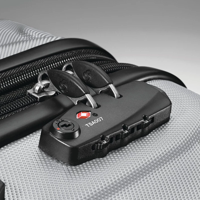Samsonite Omni PC Medium Spinner Reisegepäck Silber | RY9542107