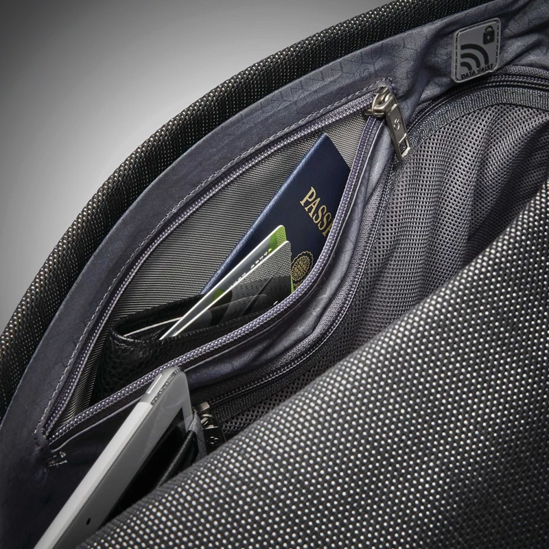 Samsonite SXK Core Messenger Laptoptaschen & Aktentaschen Black/Silver | GN2709365