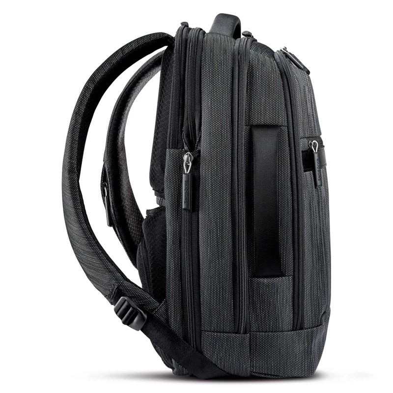 Samsonite SXK Prime Expandable Backpack Businesstaschen Black/Silver | MQ0826143