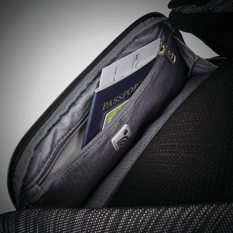 Samsonite SXK Prime Expandable Backpack Businesstaschen Black/Silver | MQ0826143