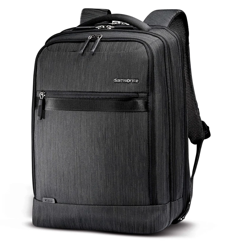 Samsonite SXK Prime Expandable Backpack Businesstaschen Black/Silver | MQ0826143