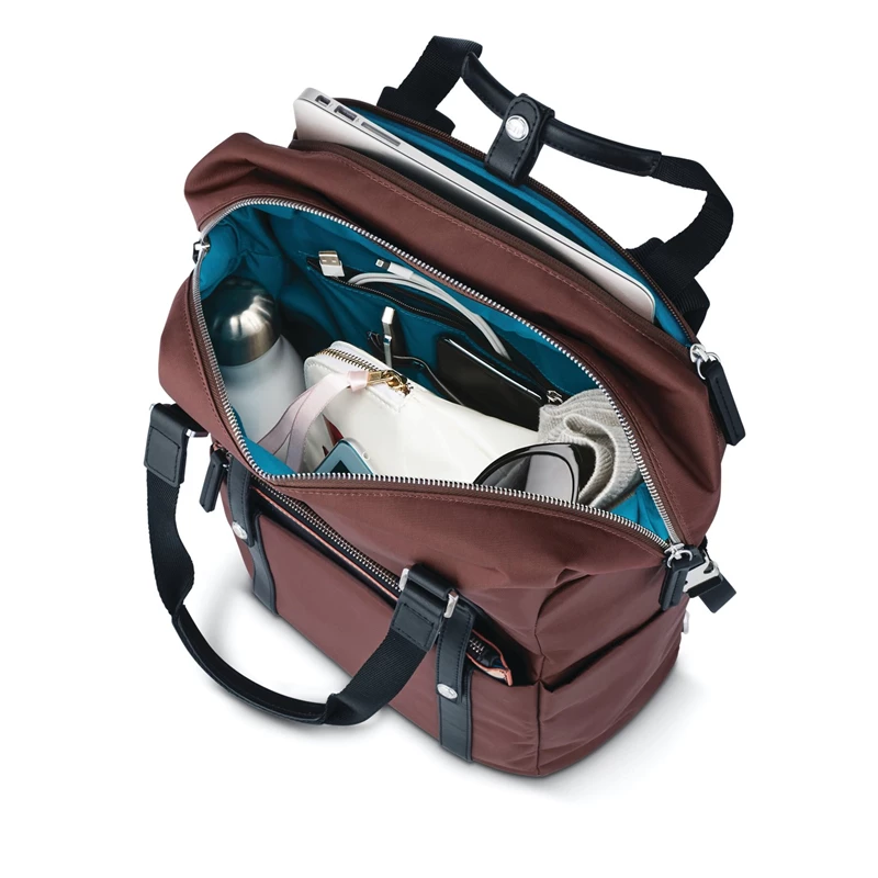 Samsonite Samsonite & Sarah Jessica Parker: The Carried Away Convertible Laptop Rucksack Schokolade Gold | NB9807623