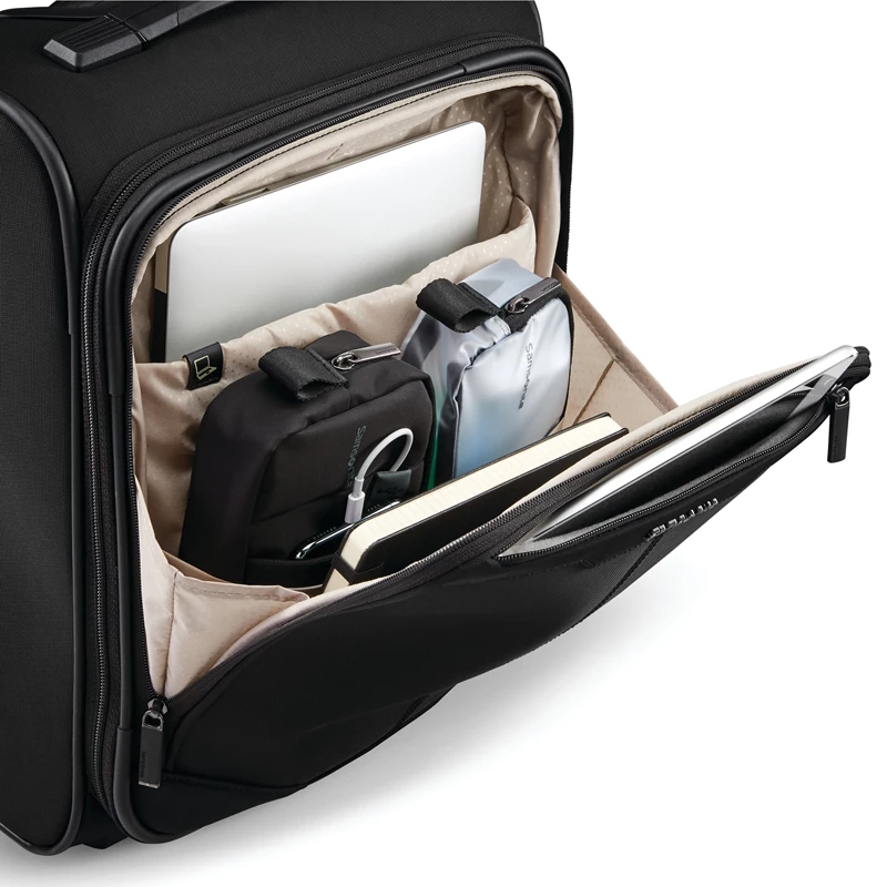 Samsonite Silhouette 17 Wheeled Underseater Underseat Koffer Rot Blau | VG1932460