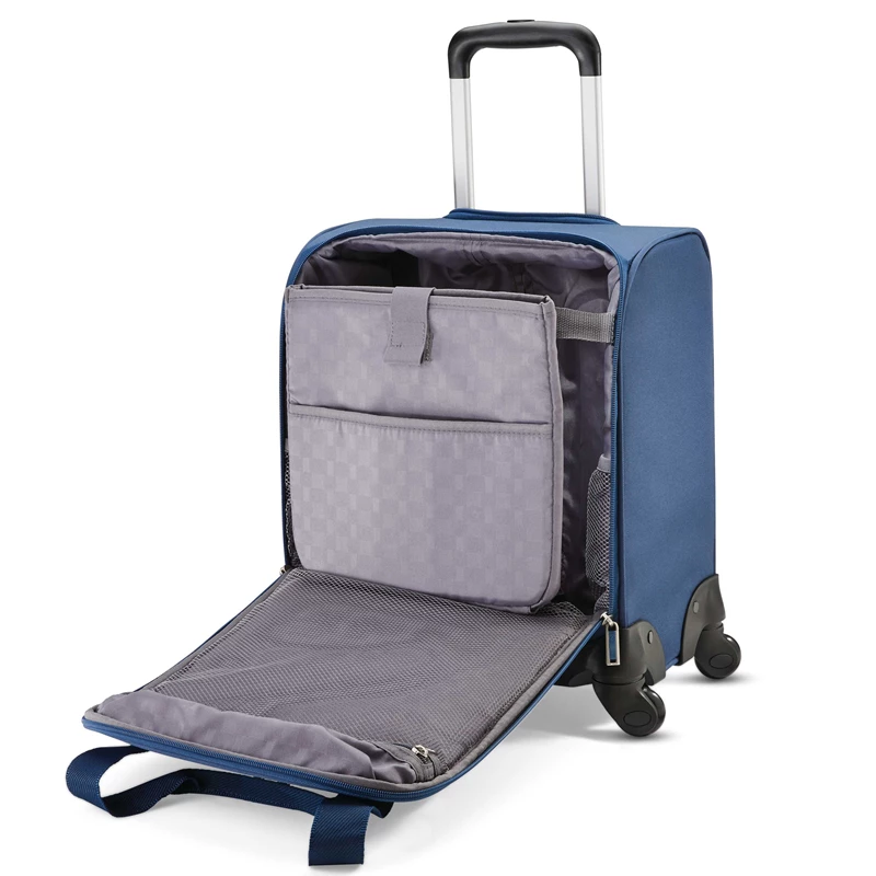 Samsonite Spinner Underseater with USB Port Underseat Koffer Schwarz Schwarz Weiß | GF6120783