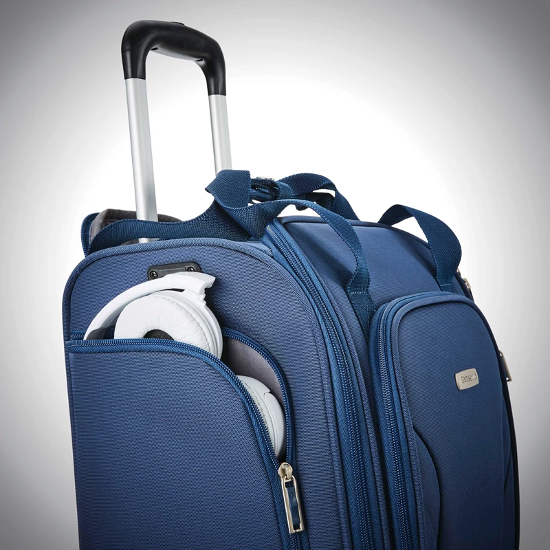 Samsonite Spinner Underseater with USB Port Underseat Koffer Schwarz Schwarz Weiß | GF6120783