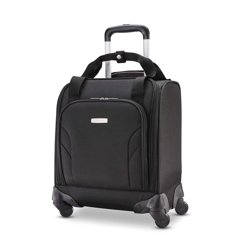Samsonite Spinner Underseater with USB Port Underseat Koffer Schwarz Weiß Schwarz | LX3402876