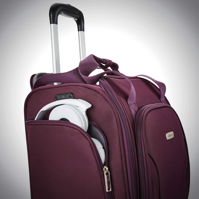Samsonite Spinner Underseater with USB Port Underseat Koffer Hellbeige Grau | SM7659410
