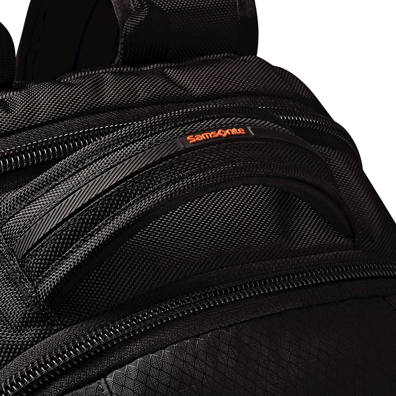 Samsonite Tectonic 2 Large Backpack Laptop Rucksack Black/Orange | BI7316092