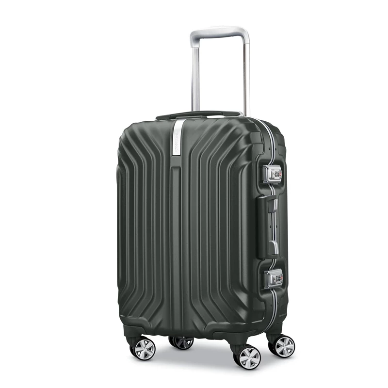 Samsonite Tru-Frame Carry-On Spinner Handgepäck Koffer Olivgrün Grün | BM0293581
