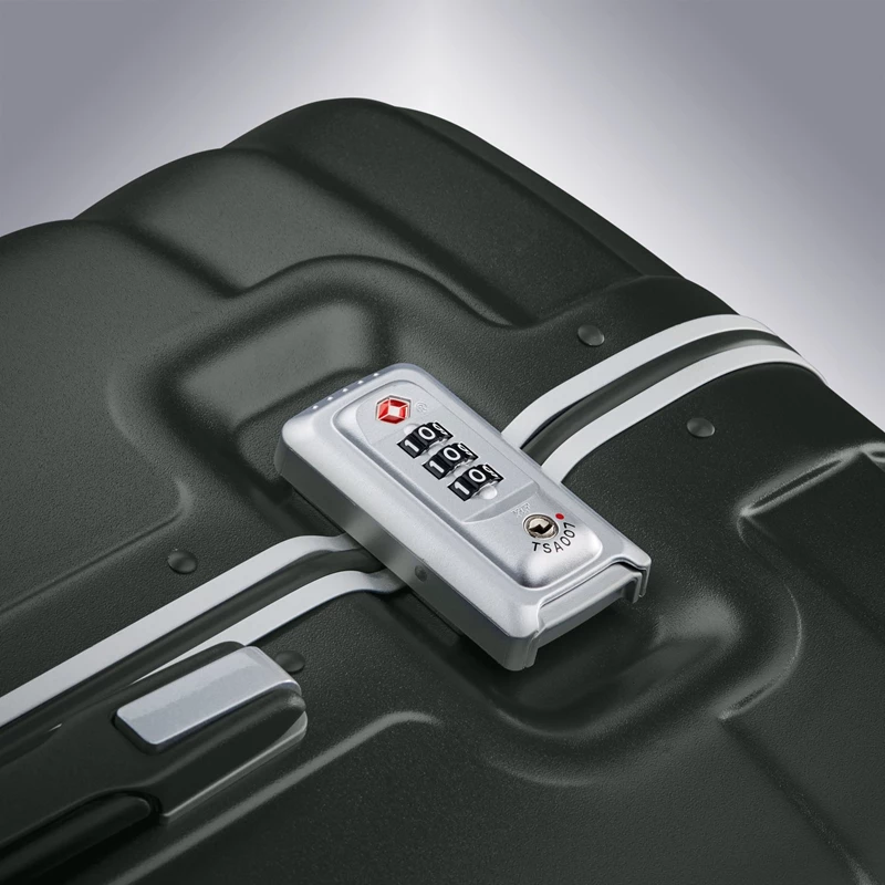 Samsonite Tru-Frame Medium Spinner Reisegepäck Olivgrün Grün | QU0731658