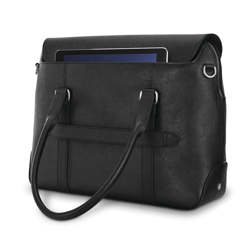 Samsonite Women's Executive Leder Convertible Brief Laptoptaschen & Aktentaschen Schwarz | MK6812540