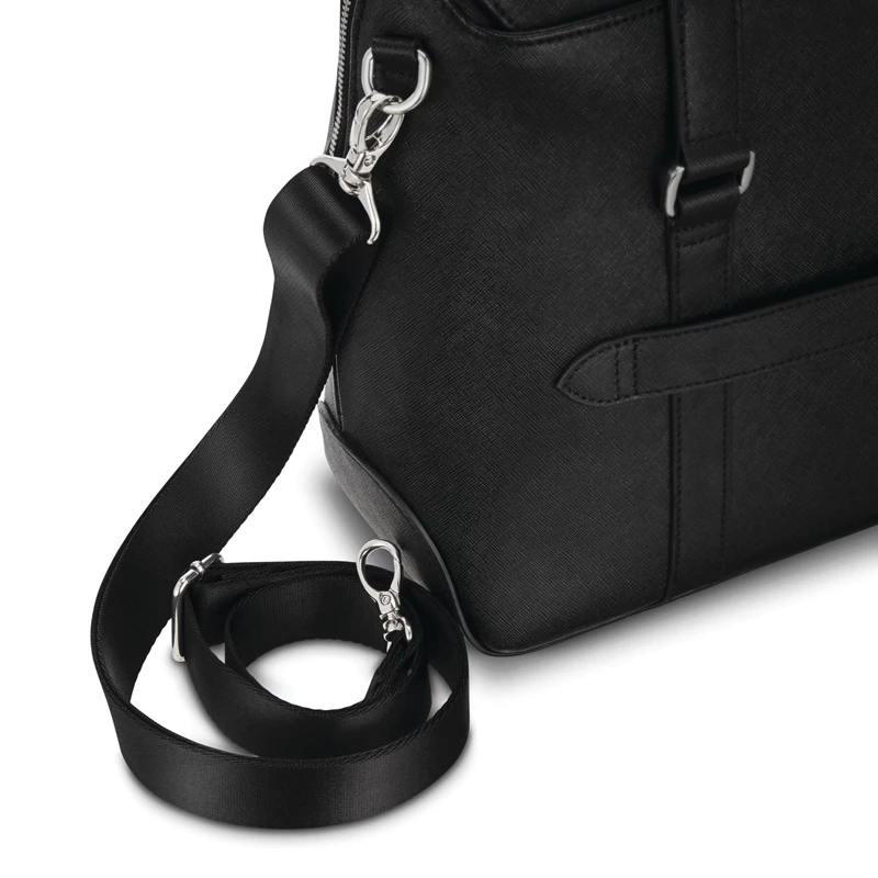 Samsonite Women's Executive Leder Convertible Brief Laptoptaschen & Aktentaschen Schwarz | MK6812540