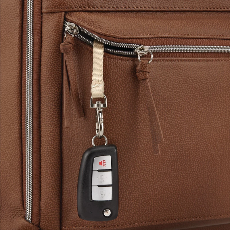 Samsonite Women's Leder Everyday Backpack Laptop Rucksack Cognac | BC0135469