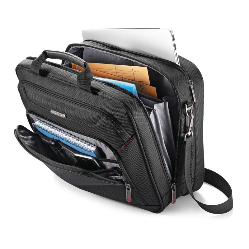 Samsonite Xenon 3.0 Two-Gusset Toploader Laptoptaschen & Aktentaschen Schwarz | TD0826971
