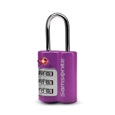 Samsonite 3 Dial Travel Sentry Combination Lock Koffer Ultraviolet | ZQ8257193